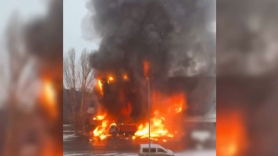 Астанада дәмханадан шыққан өрт сөндірілді