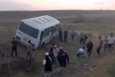 Алматы облысында оқушылар мінген автобус жол апатына ұшырады