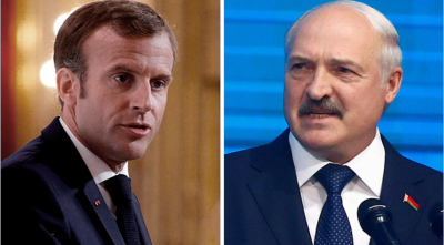 Макрон мен Лукашенко төрт жылдан кейін алғаш рет сөйлесті