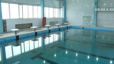 Ақмола облысында заманауи бассейн салынып жатыр