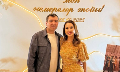 «Жұмабектің жанында менікі түк емес»: Динара Сәтжан күйеуін жер-көкке сыйғызбай мақтады (ВИДЕО)