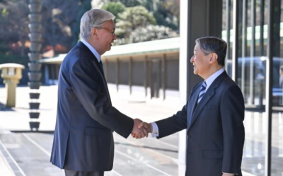 Мемлекет басшысы Жапония Императорының сарайына барды