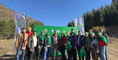 Іле Алатауы ұлттық паркінде «Halyk орманы» жобасы аясында 625 ағаш отырғызылды