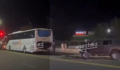 Жезқазғанда жеңіл көлік автобусқа соғылып, жүргізушісі көз жұмды