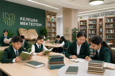 Келешек мектептерінде &laquo;12 айда 12 кітап&raquo; жобасы басталады