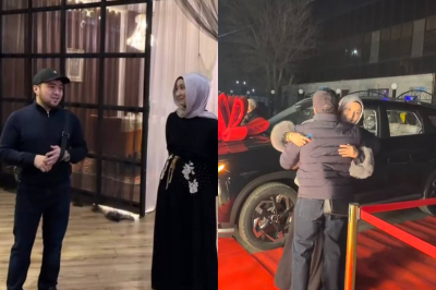 Елдос Сметов әйелінің туған күніне қымбат сыйлық жасады