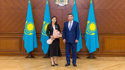 Президенттің тапсырмасы бойынша көлік саласы қызметкерлеріне мемлекеттік наградалар табыс етілді
