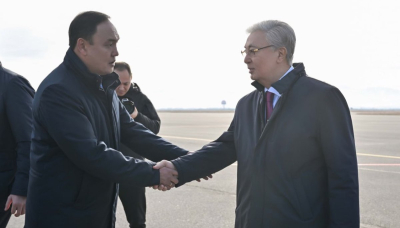 Қасым-Жомарт Тоқаев Жамбыл облысына жұмыс сапарымен барды