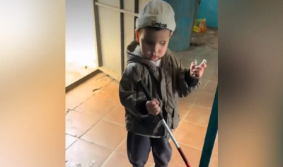 &laquo;Мені тастап кетпейсің бе&raquo;: зағип бала Айсұлтанның сұрағы көпті жылатты (ВИДЕО)