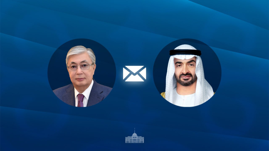 Мемлекет басшысы БАӘ президентіне құттықтау жеделхатын жолдады