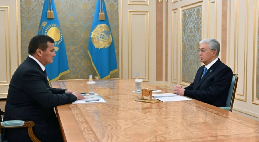 Тоқаев премьер-министрдің бірінші орынбасары Нұрлыбек Нәлібаевты қабылдады